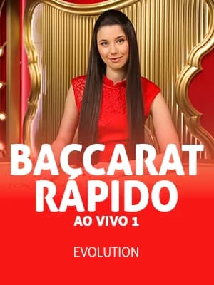 Baccarat Rapido ao vivo 1