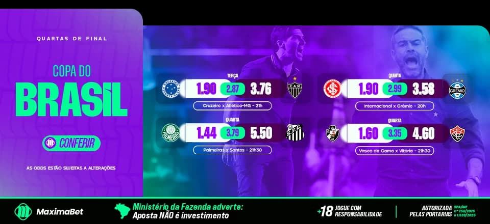 Quartas da Copa do Brasil
