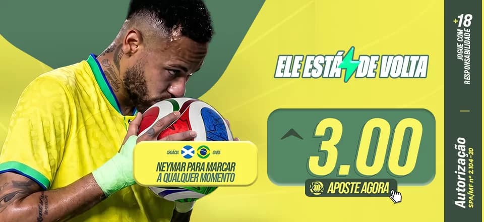 ELE ESTÁ DE VOLTA