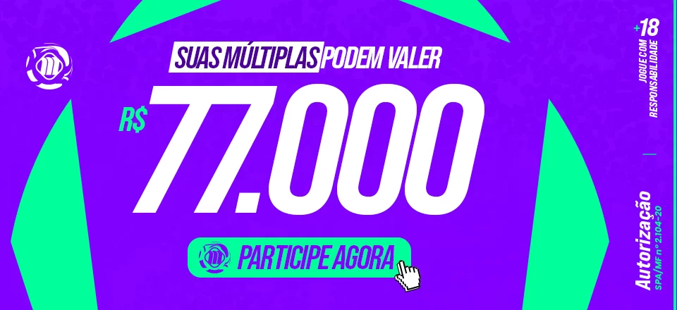 MÚLTIPLAS PREMIADAS R$ 77 MIL
