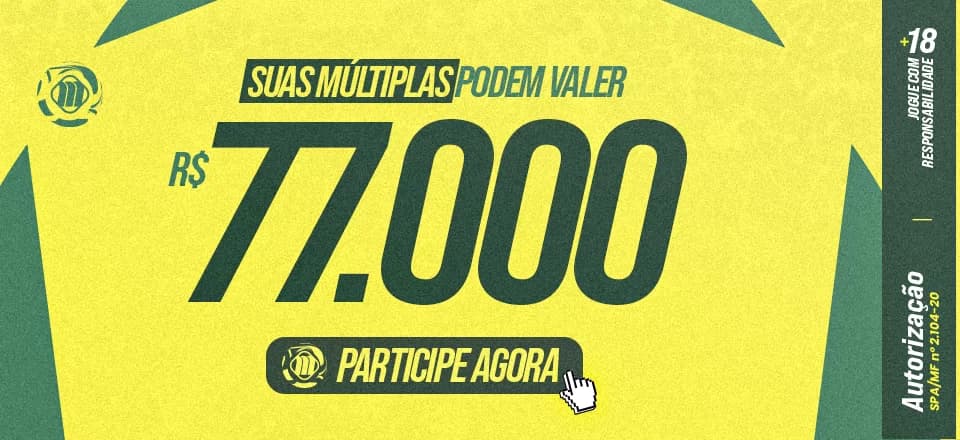 MÚLTIPLAS PREMIADAS R$ 77 MIL