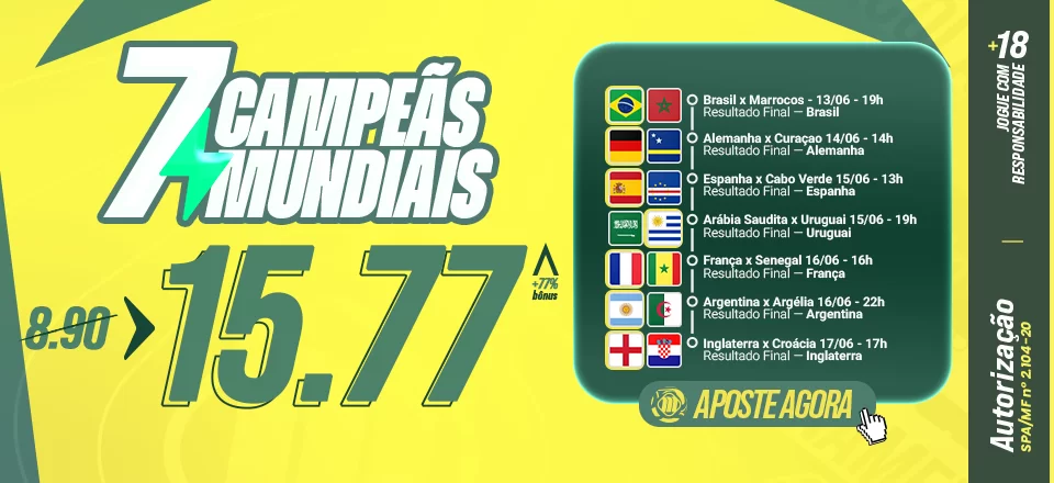 7 CAMPEÃS MUNDIAIS